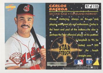 1996 Score - Dugout Collection Artist's Proofs (Series Two) #97 Carlos Baerga Back