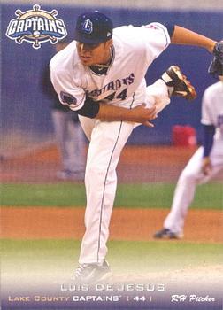 2013 Grandstand Lake County Captains #NNO Luis DeJesus Front