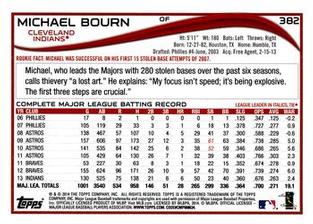 2014 Topps Mini #382 Michael Bourn Back