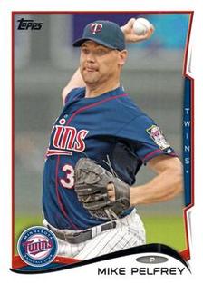 2014 Topps Mini #441 Mike Pelfrey Front