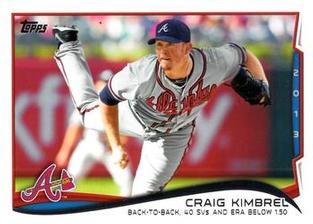 2014 Topps Mini #499 Craig Kimbrel Front