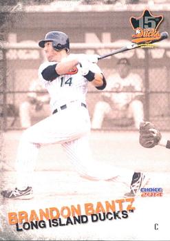 2014 Choice Long Island Ducks #04 Brandon Bantz Front