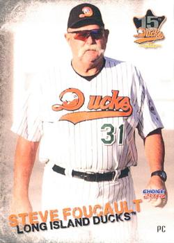 2014 Choice Long Island Ducks #28 Steve Foucault Front