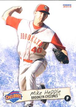 2014 Choice Brooklyn Cyclones #12 Mike Hepple Front