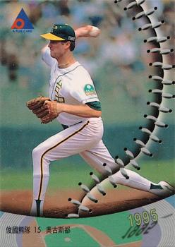 1995 CPBL A-Plus Series - Silver Stitch #063 Don August Front