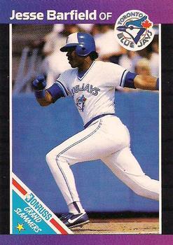 1989 Donruss - Grand Slammers #11 Jesse Barfield Front