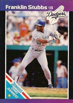 1989 Donruss - Grand Slammers #9 Franklin Stubbs Front