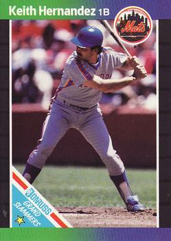 1989 Donruss - Grand Slammers #8 Keith Hernandez Front