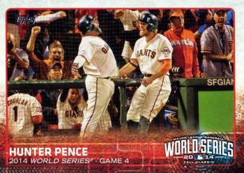 2015 Topps #9 Hunter Pence Front