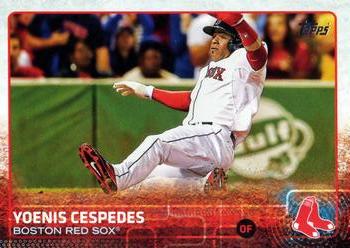 2015 Topps #120 Yoenis Cespedes Front