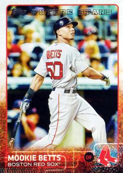 2015 Topps #389 Mookie Betts Front