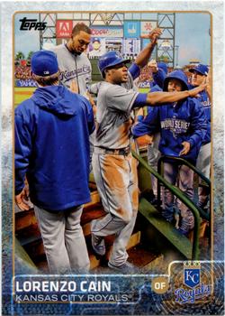 2015 Topps #516 Lorenzo Cain Front