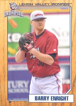 2014 Choice Lehigh Valley IronPigs Update #7 Barry Enright Front