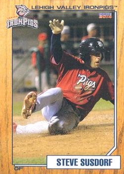 2014 Choice Lehigh Valley IronPigs Update #27 Steve Susdorf Front