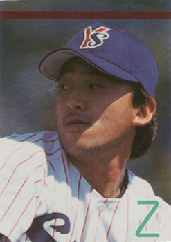 2000 Epoch Pro-Baseball Stickers - Puzzles #PZ083 Kazuhisa Ishii Front