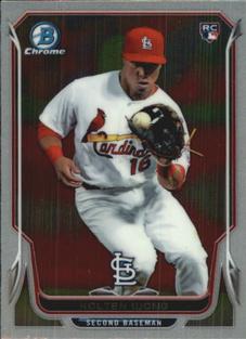 2014 Bowman Chrome Mini #193 Kolten Wong Front