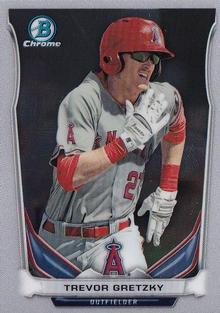 2014 Bowman Chrome Mini #258 Trevor Gretzky Front