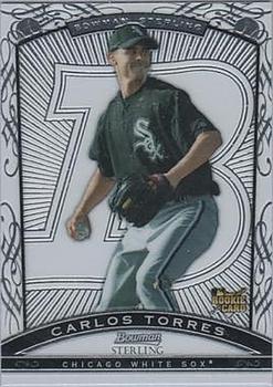 2009 Bowman Sterling #BS-CTT Carlos Torres Front