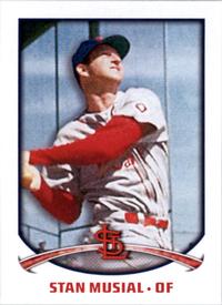 2015 Topps Stickers #251 Stan Musial Front
