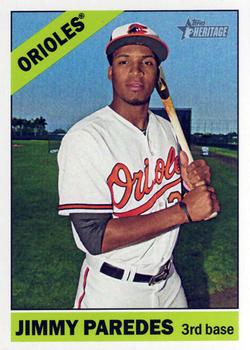 2015 Topps Heritage #525 Jimmy Paredes Front