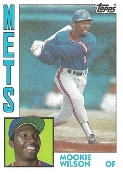 1984 Topps #465 Mookie Wilson Front