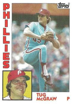 1984 Topps #728 Tug McGraw Front