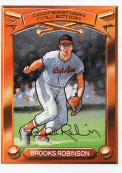1989 Kahn's/Hillshire Farm Cooperstown Collection #NNO Brooks Robinson Front