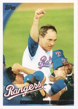 2010 Topps #341 Rangers Franchise History Front