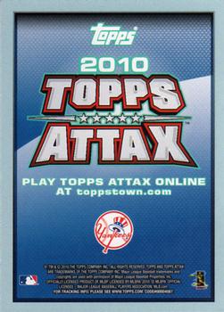 2010 Topps Attax #NNO Robinson Cano Back