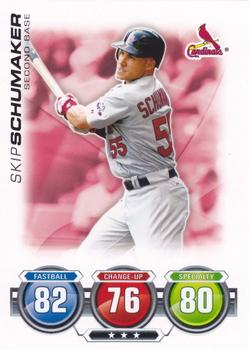 2010 Topps Attax #NNO Skip Schumaker Front