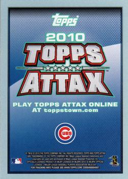 2010 Topps Attax #NNO Alfonso Soriano Back