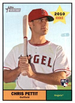 2010 Topps Heritage #147 Chris Pettit Front