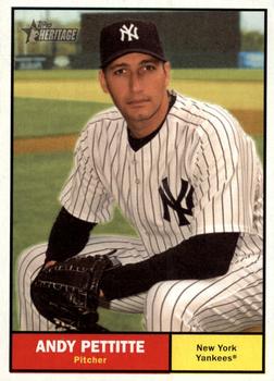 2010 Topps Heritage #160 Andy Pettitte Front