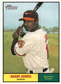 2010 Topps Heritage #182 Adam Jones Front