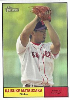 2010 Topps Heritage #193 Daisuke Matsuzaka Front