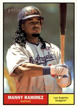 2010 Topps Heritage #260 Manny Ramirez Front