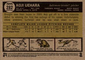 2010 Topps Heritage #282 Koji Uehara Back