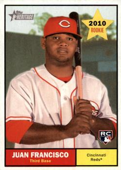 2010 Topps Heritage #287 Juan Francisco Front