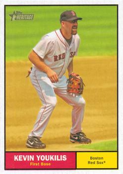 2010 Topps Heritage #316 Kevin Youkilis Front