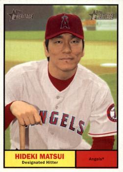 2010 Topps Heritage #385 Hideki Matsui Front