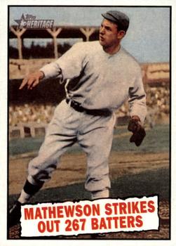 2010 Topps Heritage #408 Christy Mathewson Front