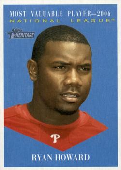 2010 Topps Heritage #479 Ryan Howard Front