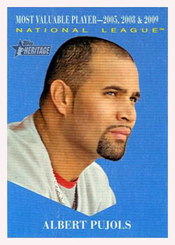 2010 Topps Heritage #477 Albert Pujols Front