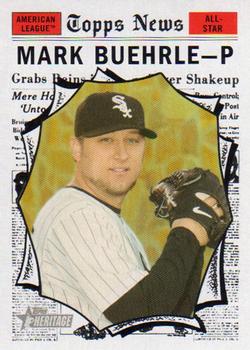 2010 Topps Heritage #497 Mark Buehrle Front