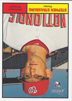 2010 Topps Heritage #NCC1 Stephen Strasburg Front