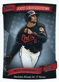 2010 Topps - Peak Performance #PP-94 Nick Markakis Front