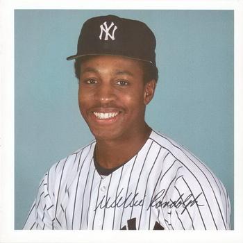 1984 New York Yankees Photo Album #NNO Willie Randolph Front