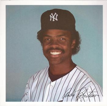 1984 New York Yankees Photo Album #NNO Andre Robertson Front