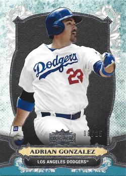 2014 Topps Triple Threads - Sapphire #20 Adrian Gonzalez Front