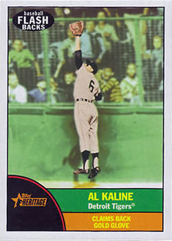 2010 Topps Heritage - Baseball Flashbacks #BF9 Al Kaline Front